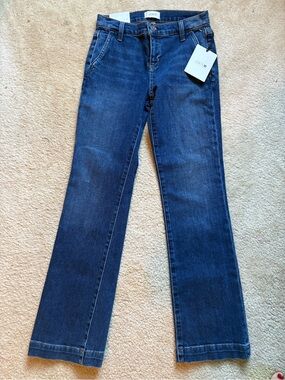 NWT-Joe's Jeans Women’s Dark Blue Straight Leg Jeans BRAND NEW WITH $198.00 tags